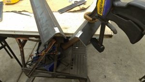 DIY - Sheet Metal Bender. Precision angle grinding / filing milling machine