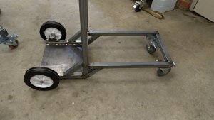 DIY - TIG Welding Cart. Bottom frame completed.