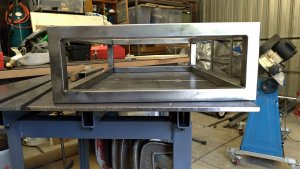 DIY - TIG Welding Cart. Drawer frame front view.