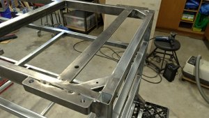 DIY - Workbench. Vice mount made on either side of the other end of the bench for an Engineers Vice (future proof feature)!