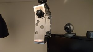 DIY - DLSR Camera Bracket. The bracket after polishing