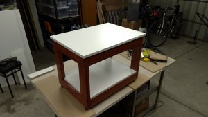 DIY - Metal-Drawer Stand. 